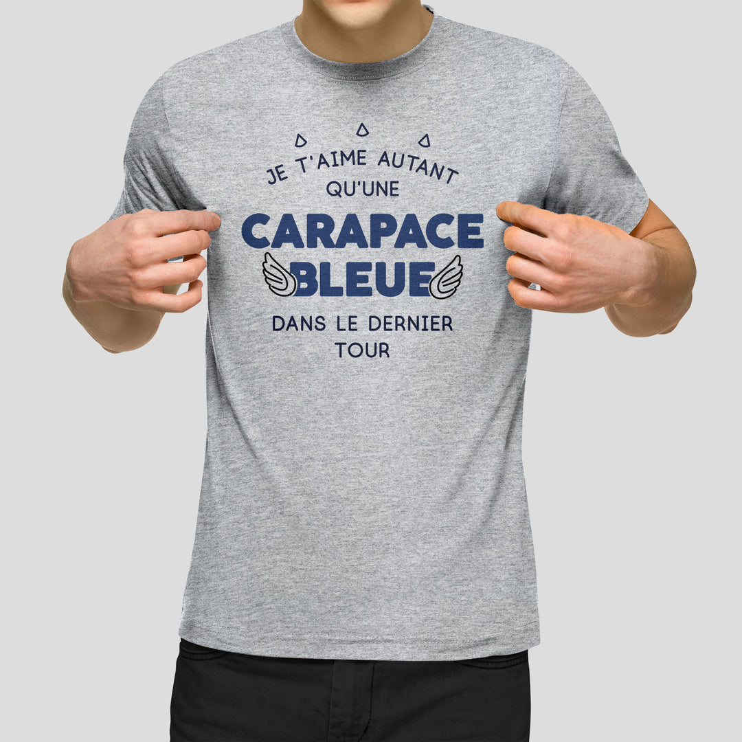 T-shirt Homme - Carapace Bleue