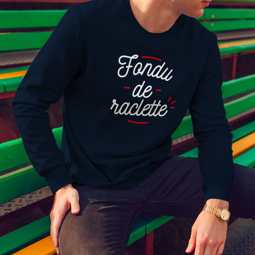 Sweat Homme imprimé- Fondu de raclette