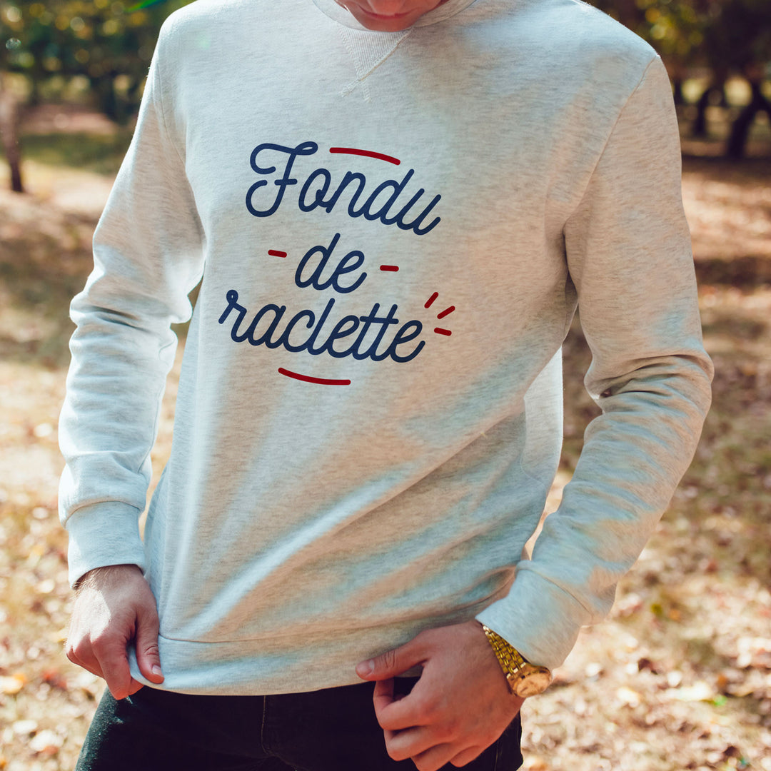 Sweat Homme imprimé- Fondu de raclette