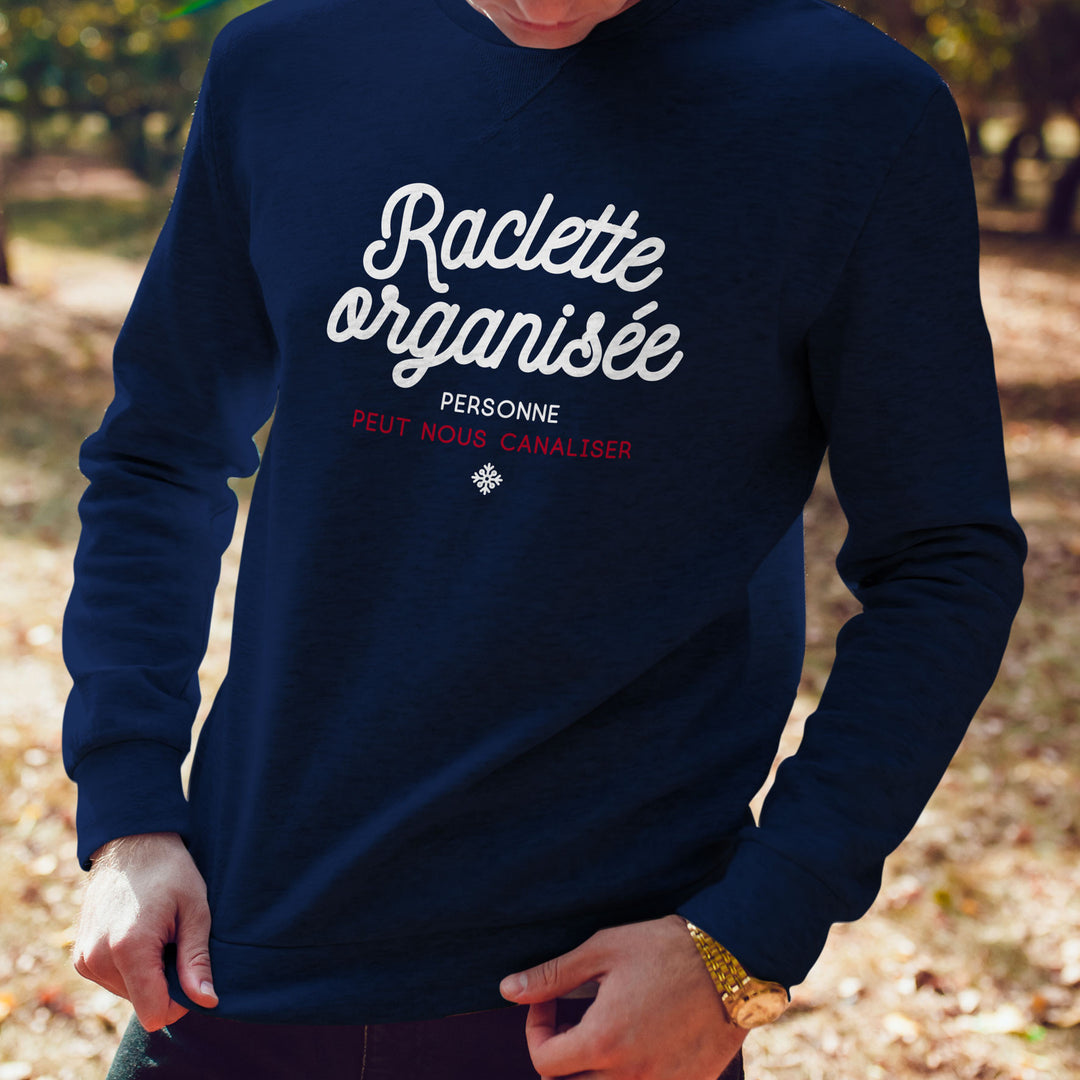 Sweat Homme imprimé - Raclette organisée