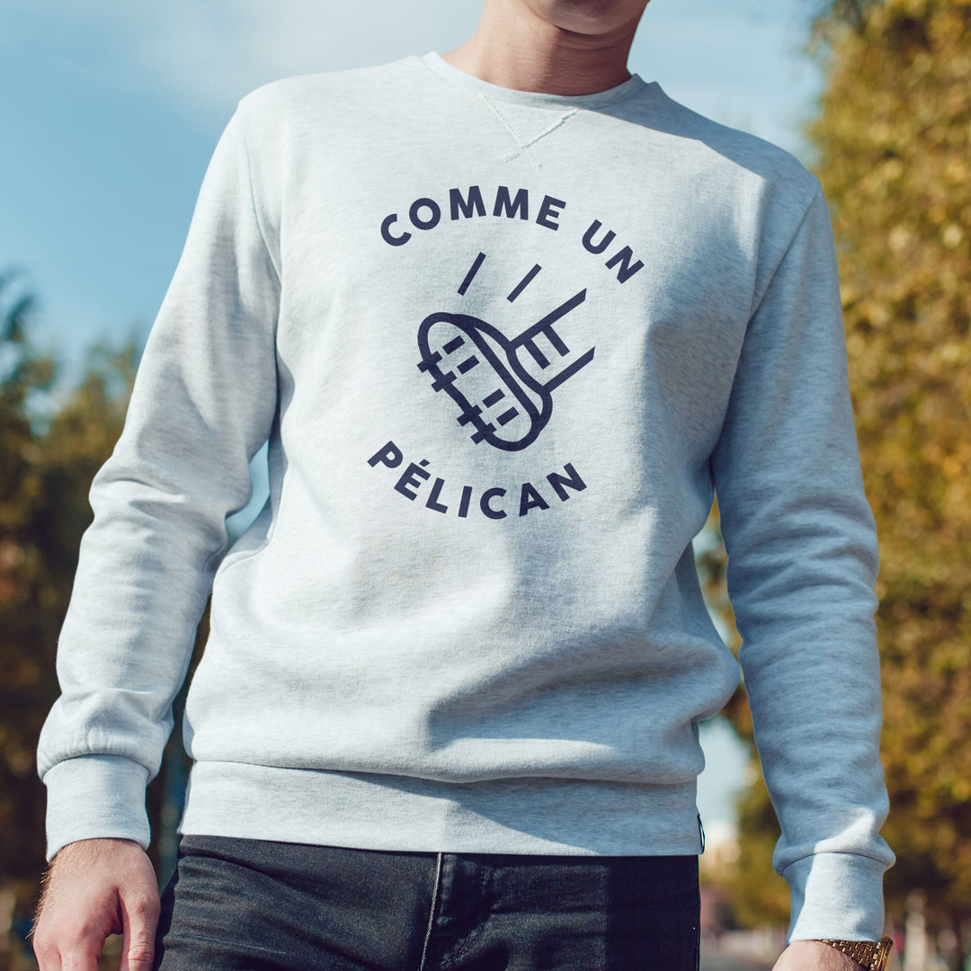 Sweat Homme imprimé - Comme un pélican