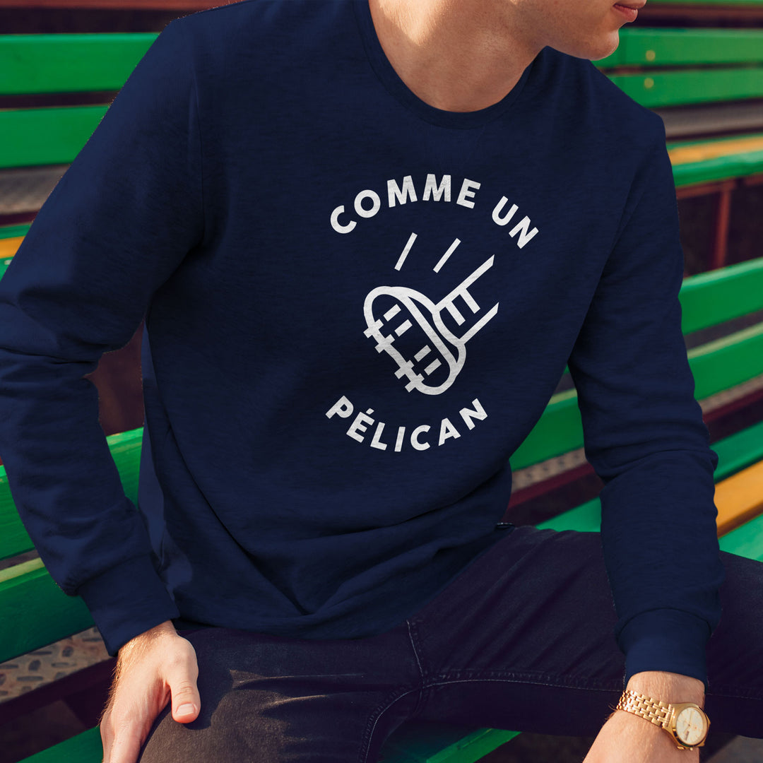 Sweat Homme imprimé - Comme un pélican