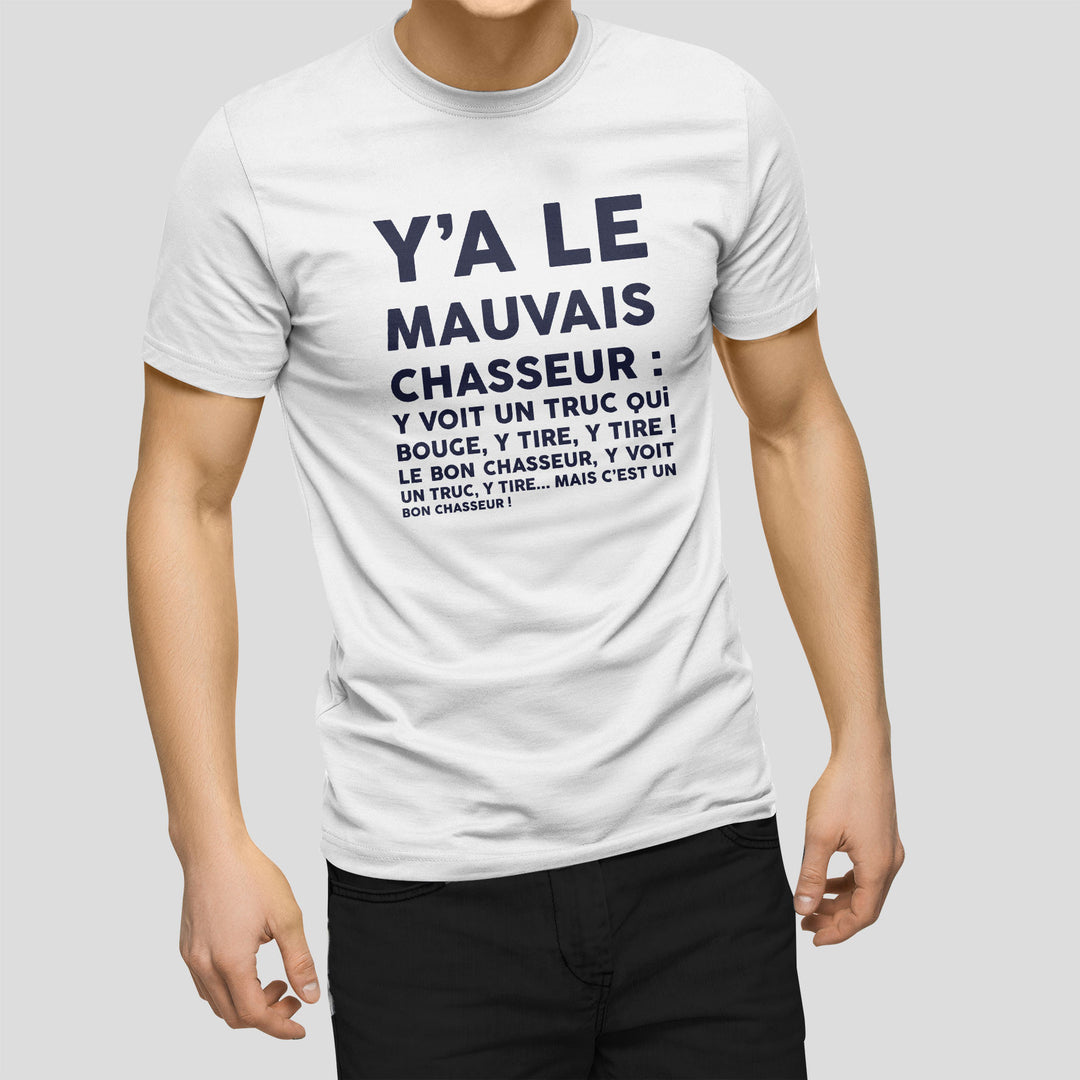 T-shirt Homme imprimé - Le bon chasseur