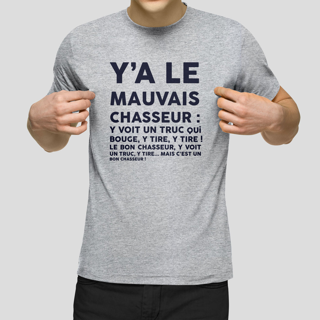 T-shirt Homme imprimé - Le bon chasseur