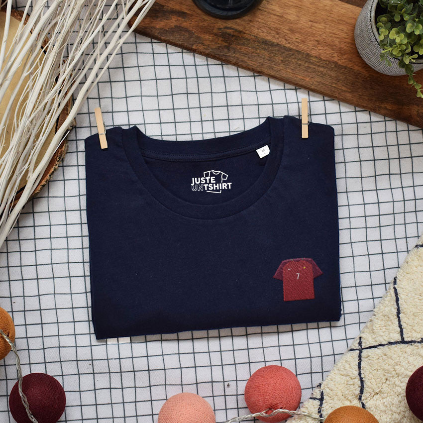 T-shirt brodé - Portugal Euro 2016