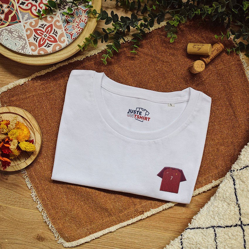 T-shirt brodé - Portugal Euro 2016