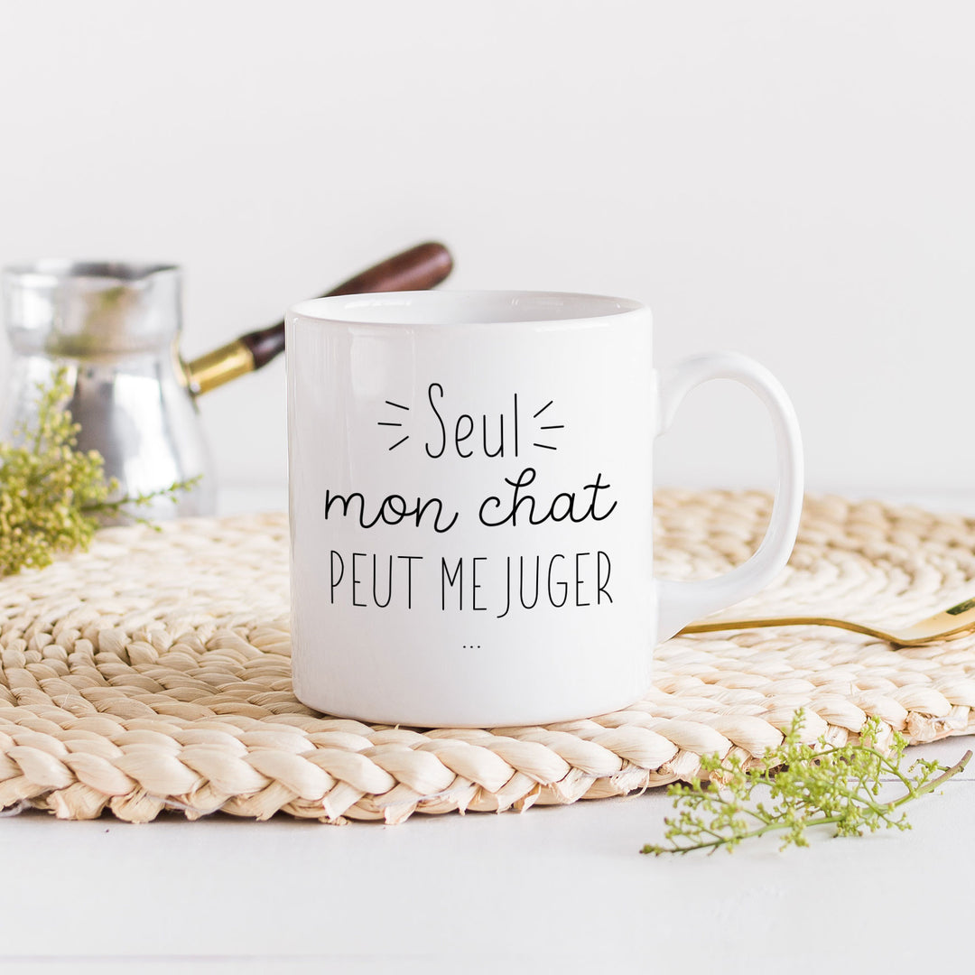 Mug - Seul mon chat peut me juger
