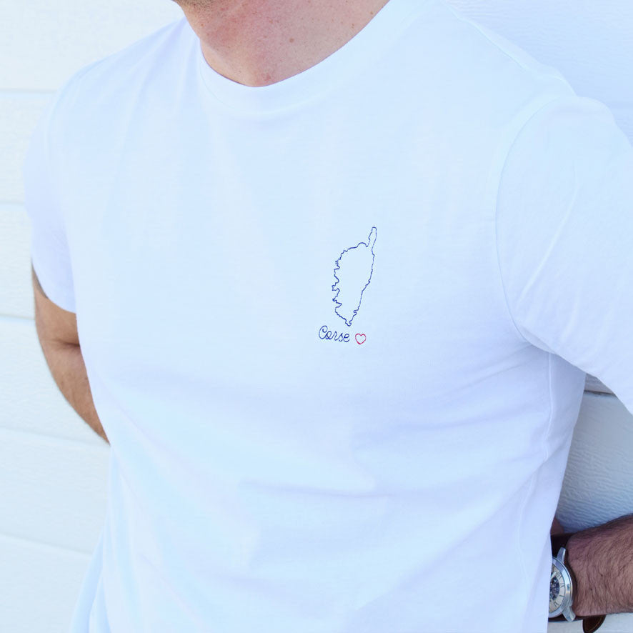 T-shirt Brodé - Corse