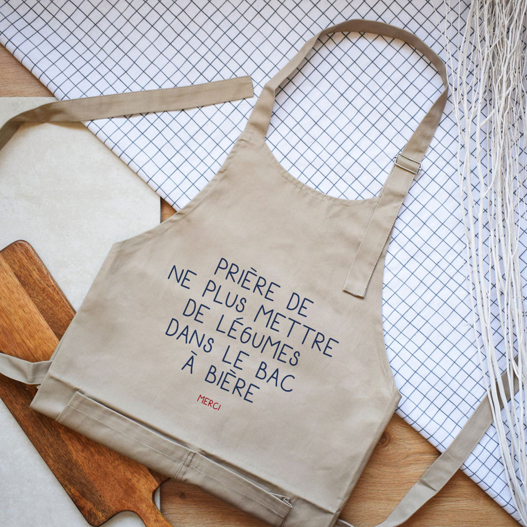 Tablier - Bac à bière