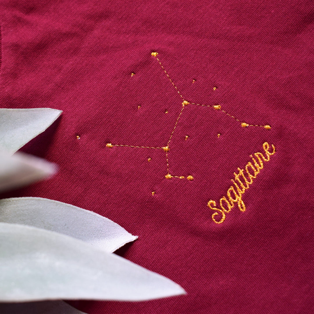 T-shirt brodé - Sagittaire