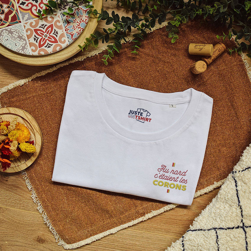 T-shirt brodé - Au Nord c'étaient les Corons