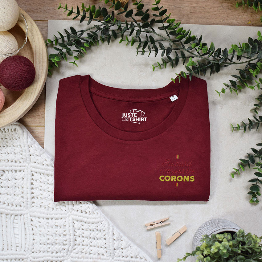 T-shirt brodé - Au Nord c'étaient les Corons