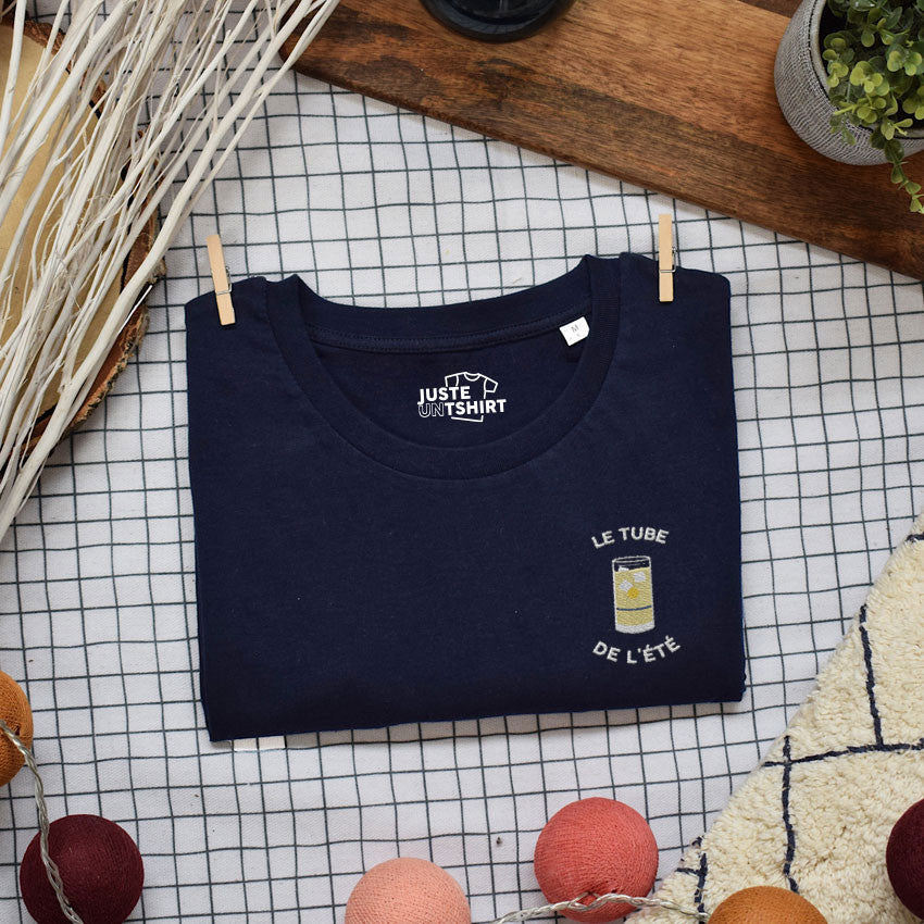 T-shirt brodé - Le Tube de l'été