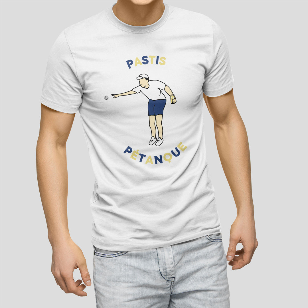 T-shirt Homme imprimé - Pastis Pétanque