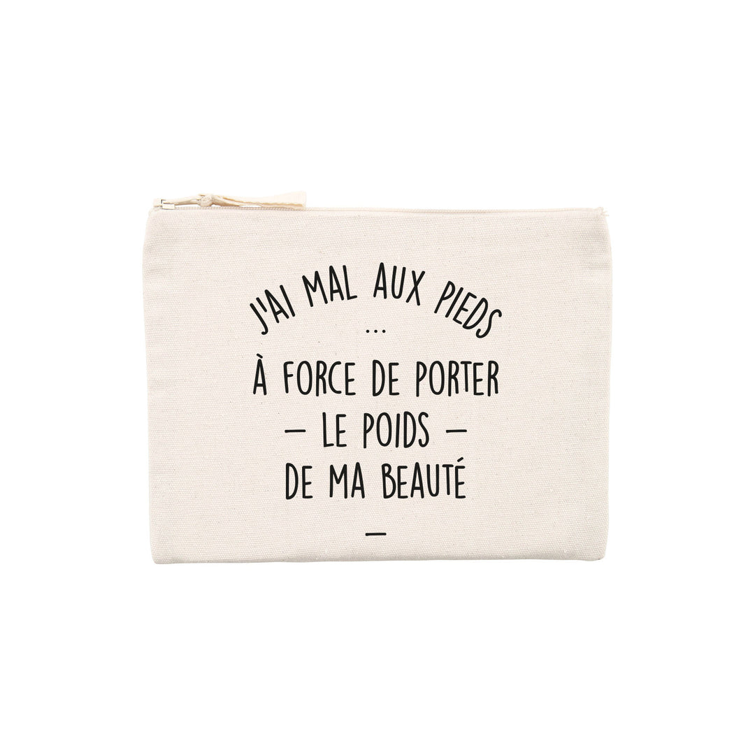 Pochette - Le poids de ma beauté