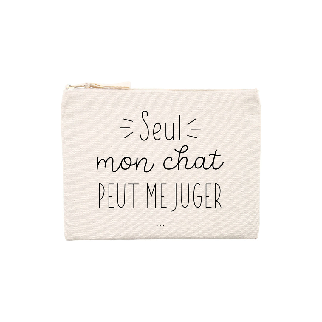 Pochette - Seul mon chat peut me juger