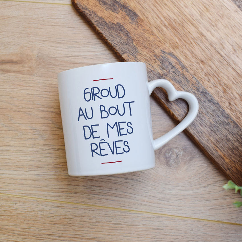 Mug - Giroud au bout de mes rêves