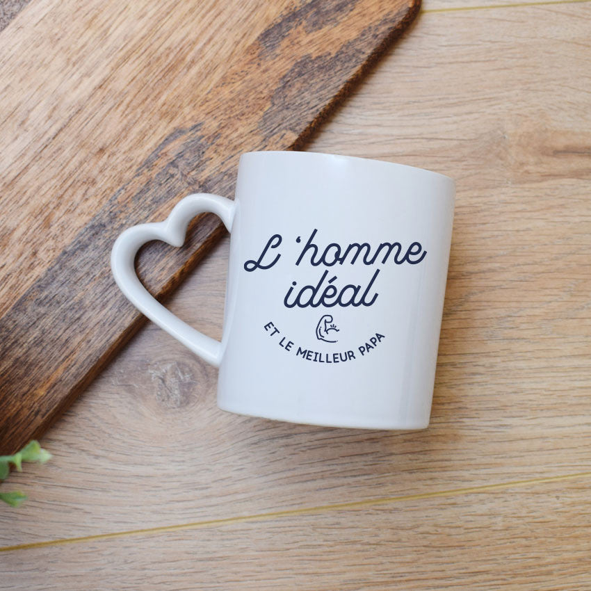 Mug - L'homme idéal et super papa
