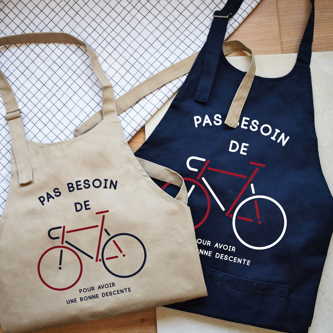 Tablier - Pas besoin de vélo