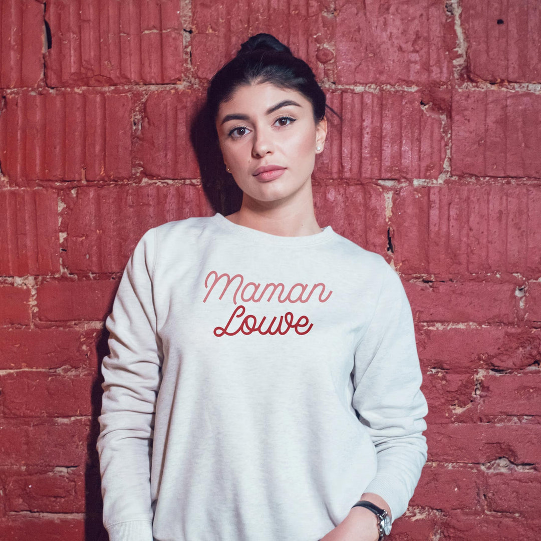 Sweat Imprimé Femme - Maman louve