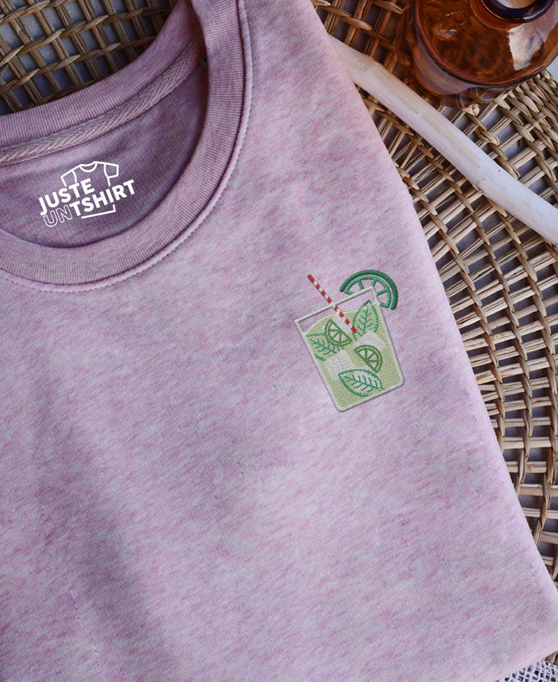 Sweat Brodé - Mojito