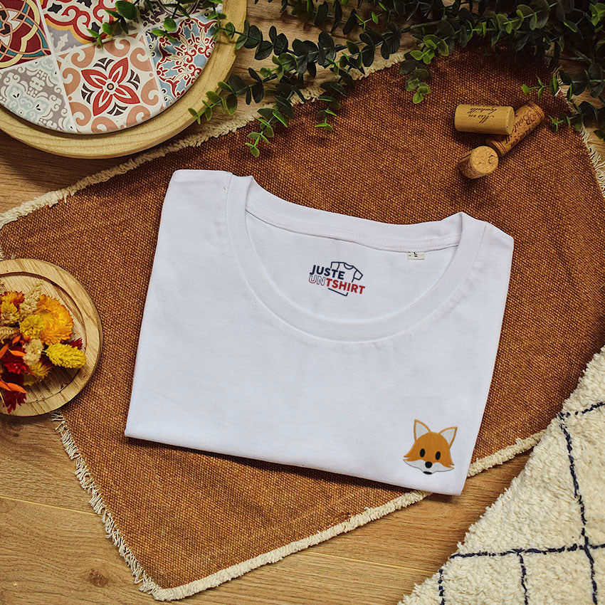 T shirt brodé - Renard