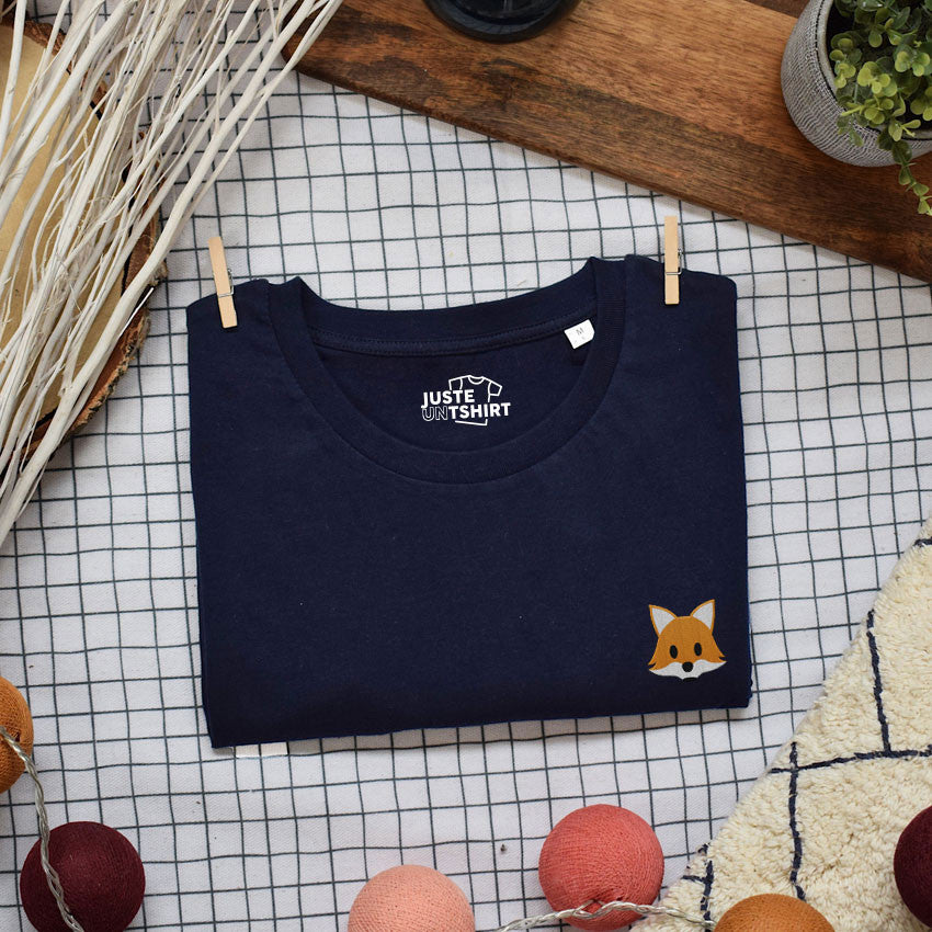 T shirt brodé - Renard