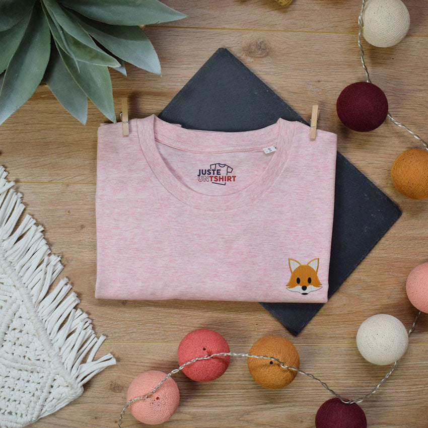 T shirt brodé - Renard