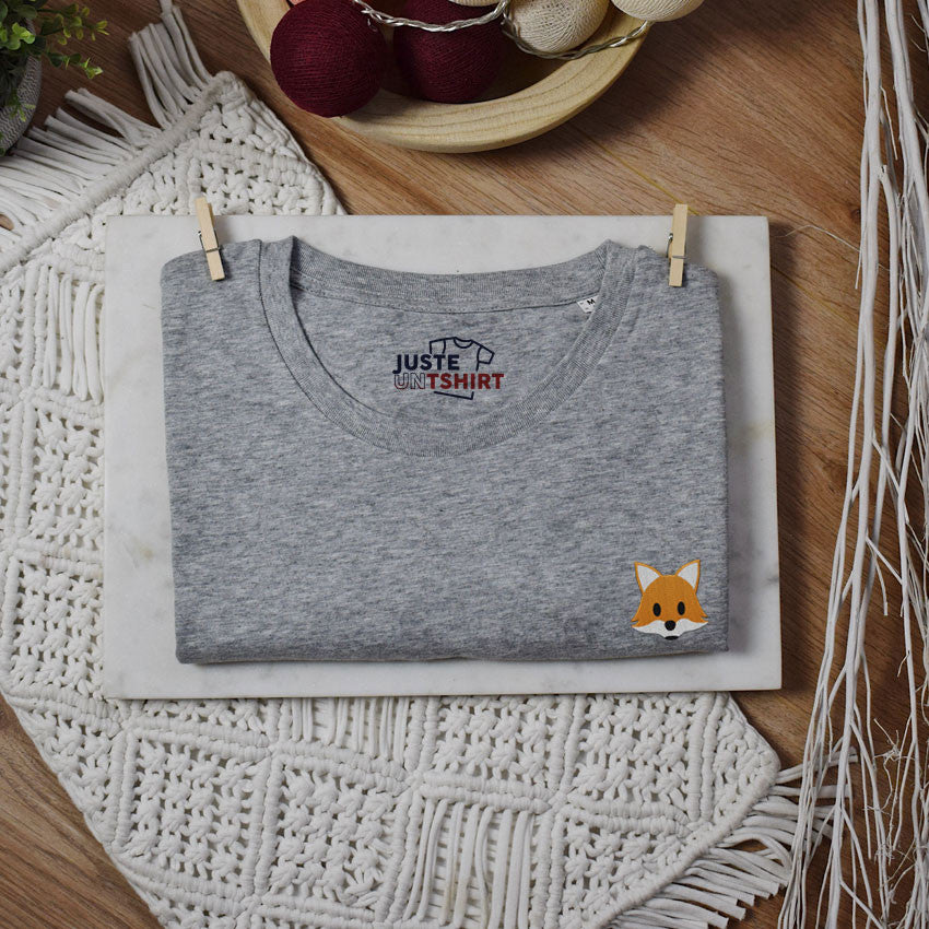 T shirt brodé - Renard
