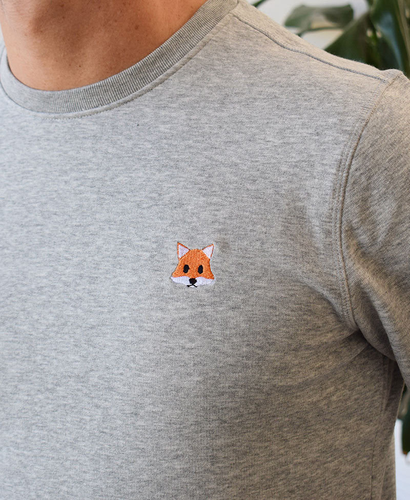 Sweat brodé - Renard