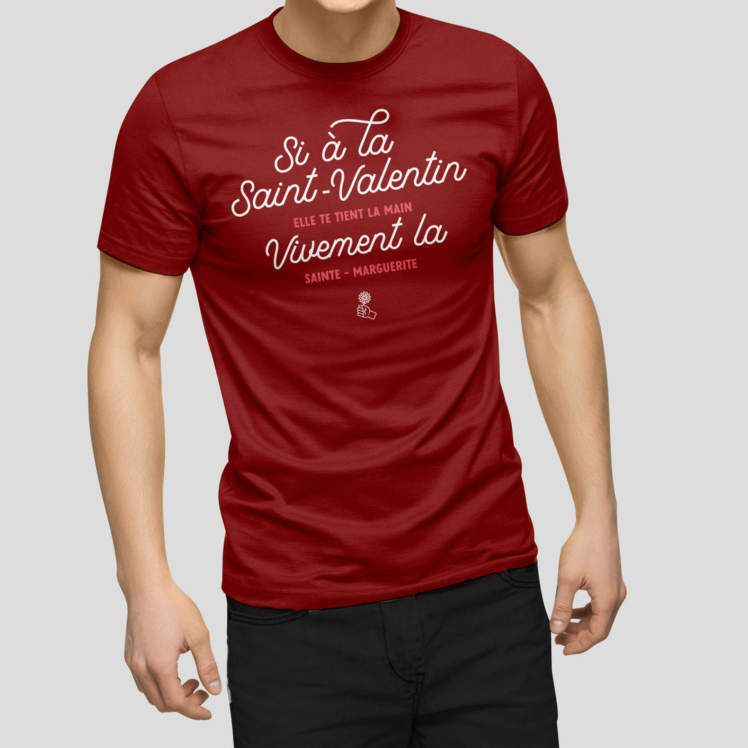 T-shirt imprimé Homme - Si à la Saint-Valentin