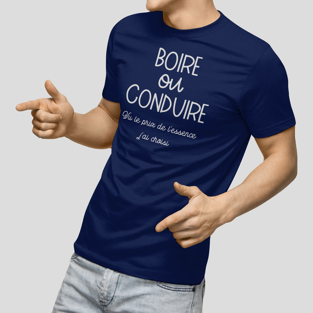 T-shirt imprimé - Boire ou Conduire