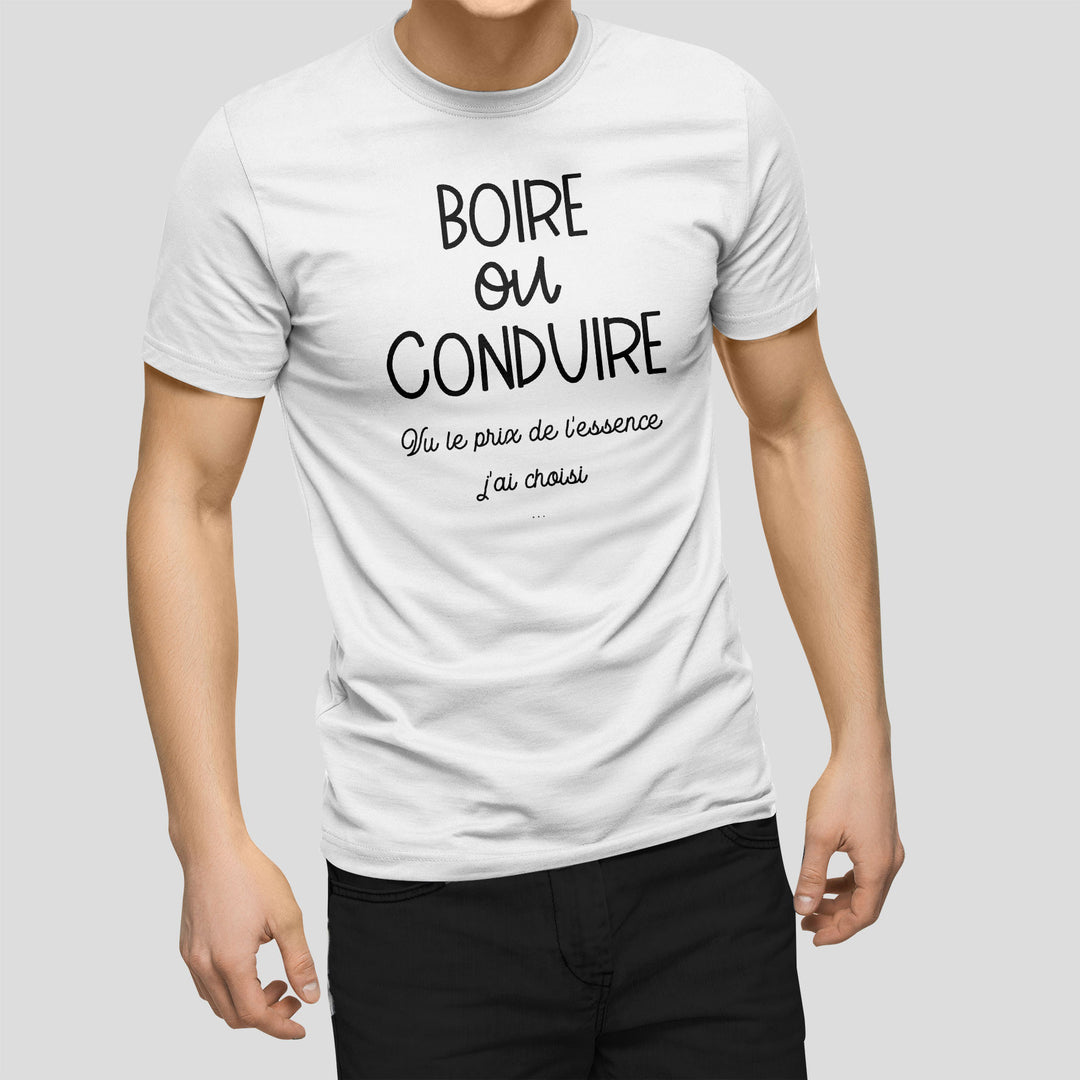 T-shirt imprimé - Boire ou Conduire