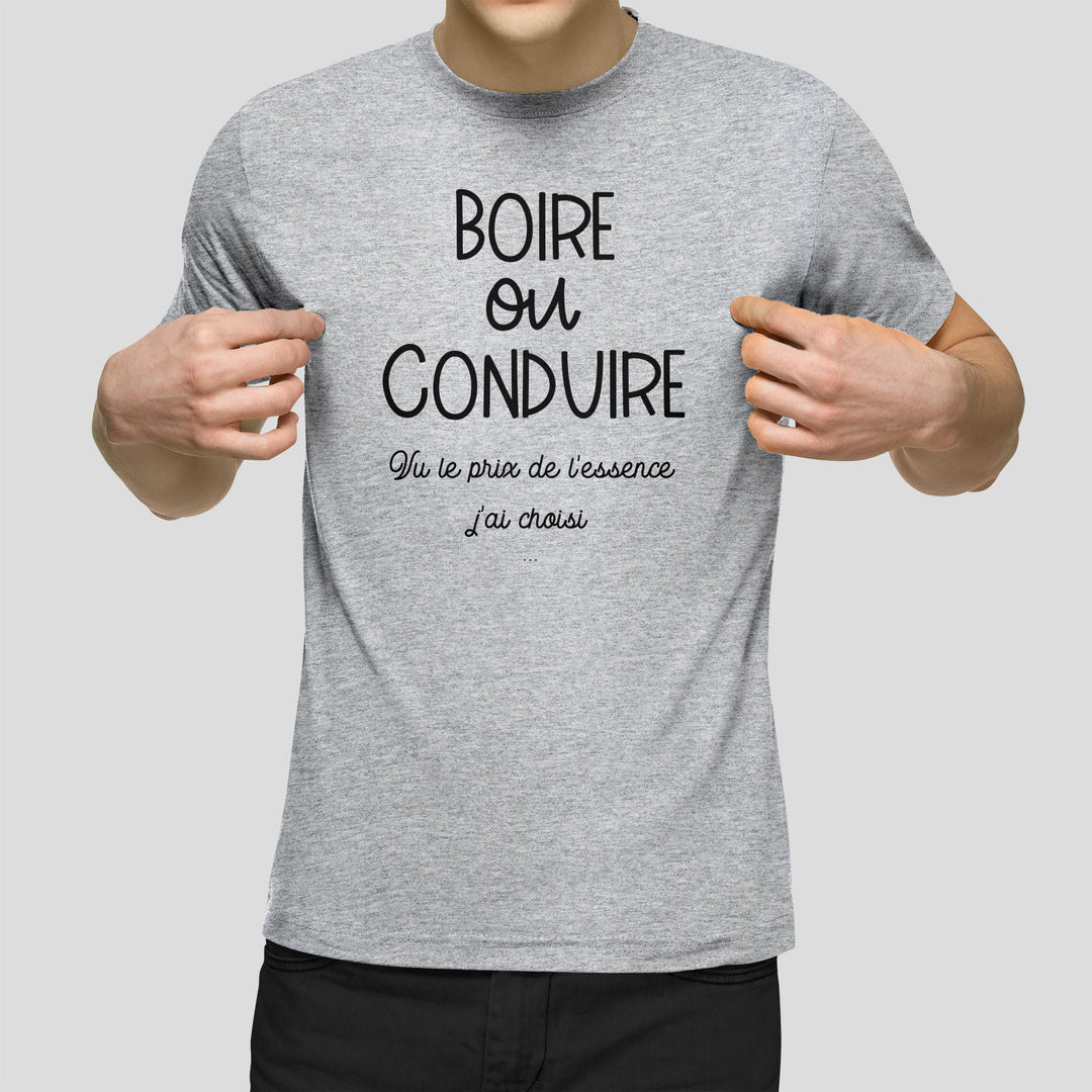 T-shirt imprimé - Boire ou Conduire