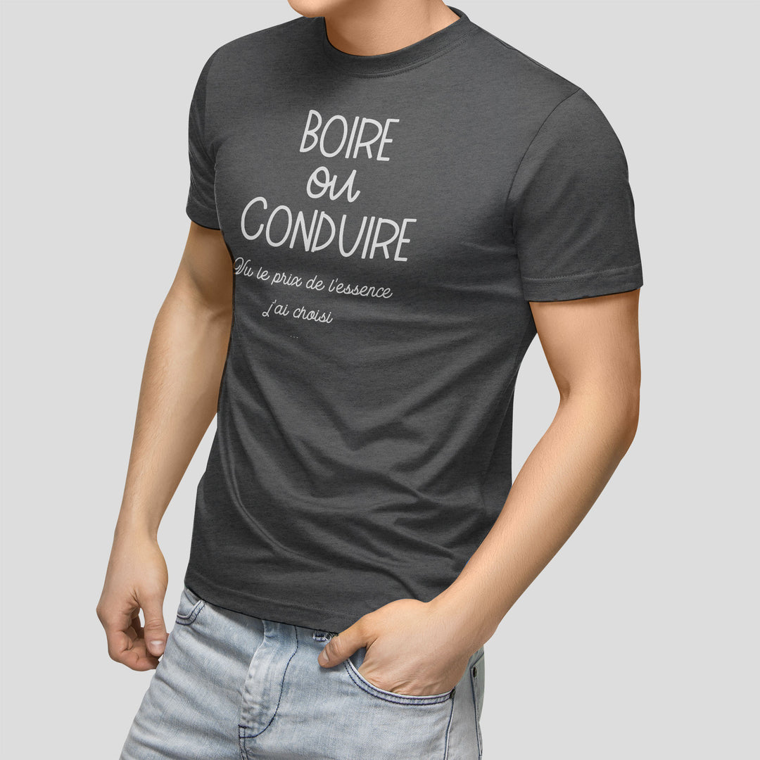 T-shirt imprimé - Boire ou Conduire