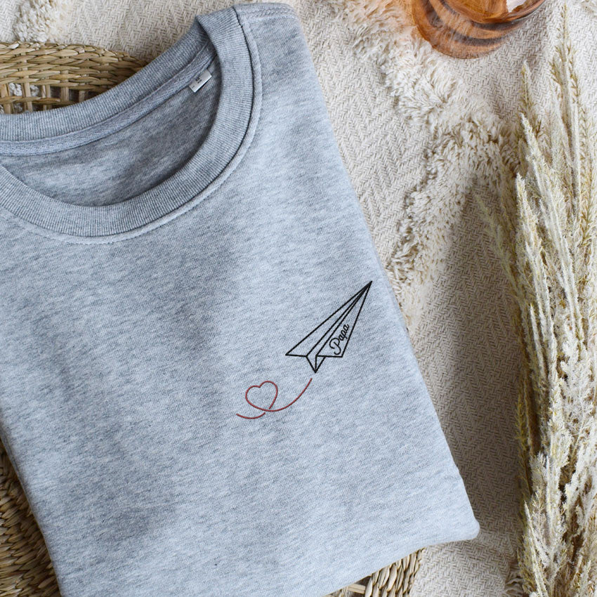 Sweat homme brodé - Papavion