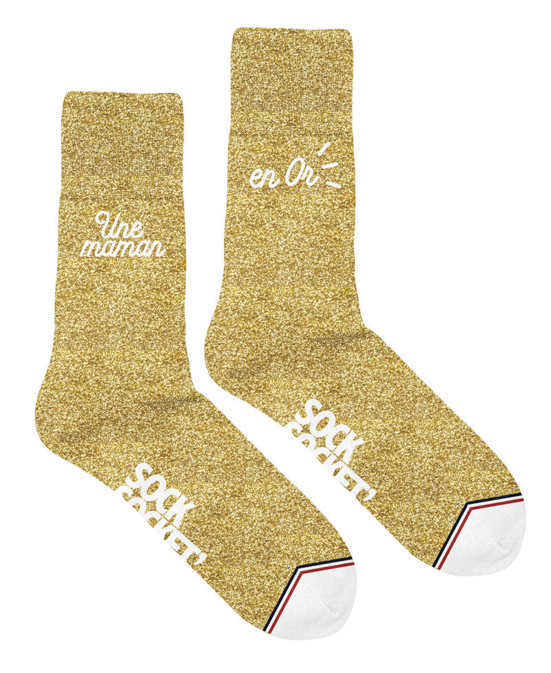 Chaussettes - Maman en OR