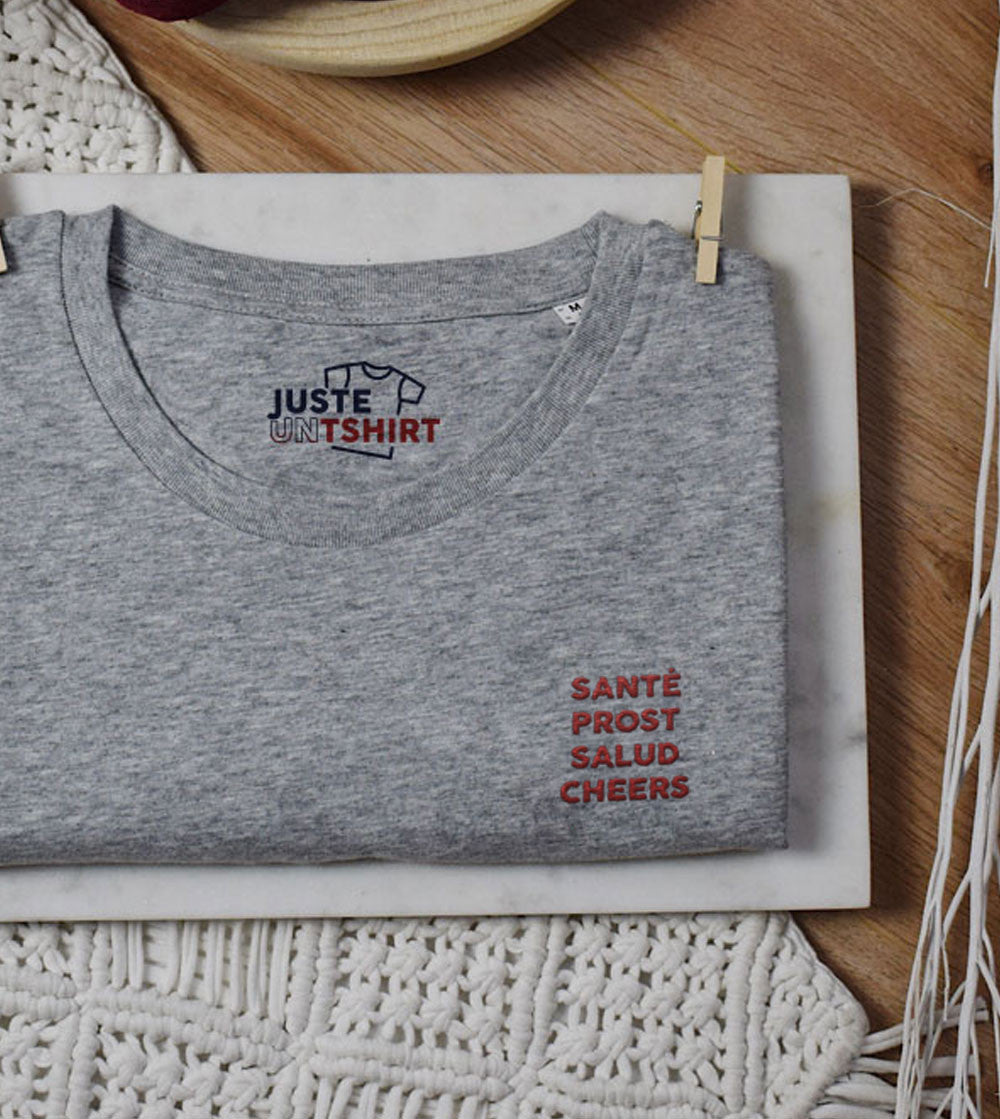 T-shirt Brodé - Santé