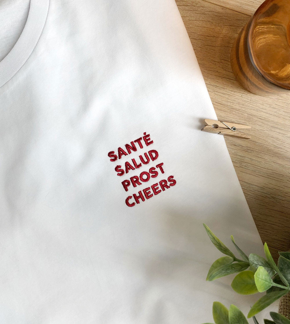 T-shirt Brodé - Santé