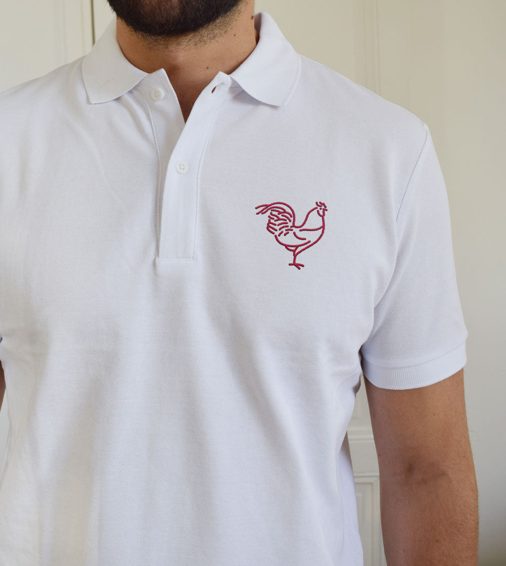 Polo Brodé - Coq