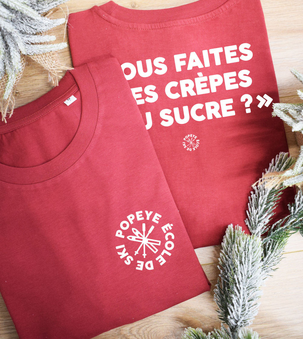 T-shirt imprimé - Vous faites des crêpes au sucre