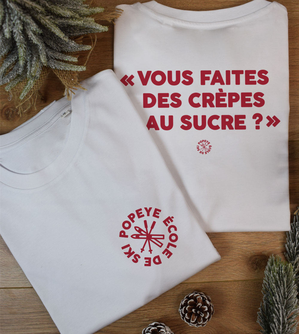 T-shirt imprimé - Vous faites des crêpes au sucre