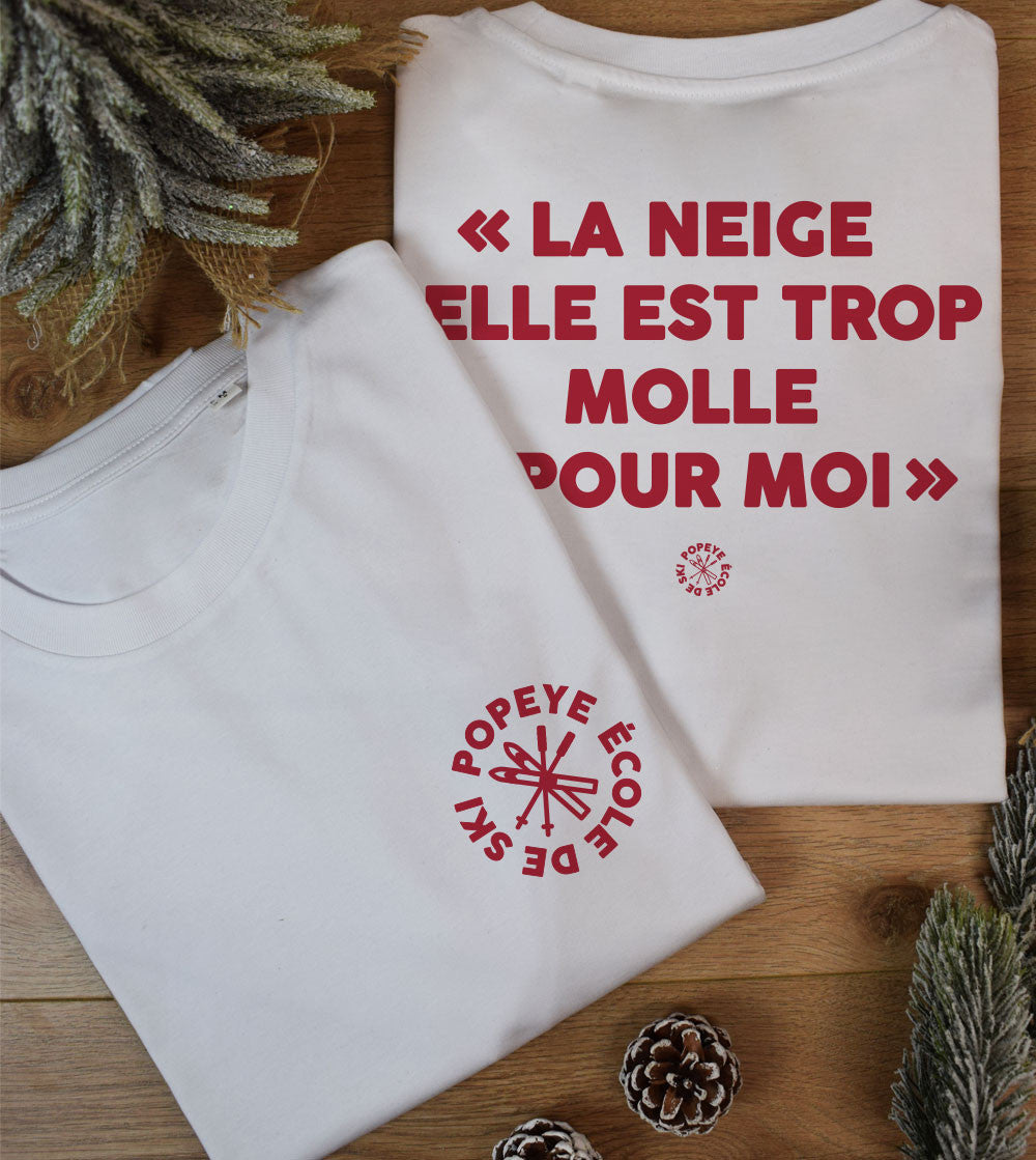 T-shirt imprimé - La neige elle est trop molle