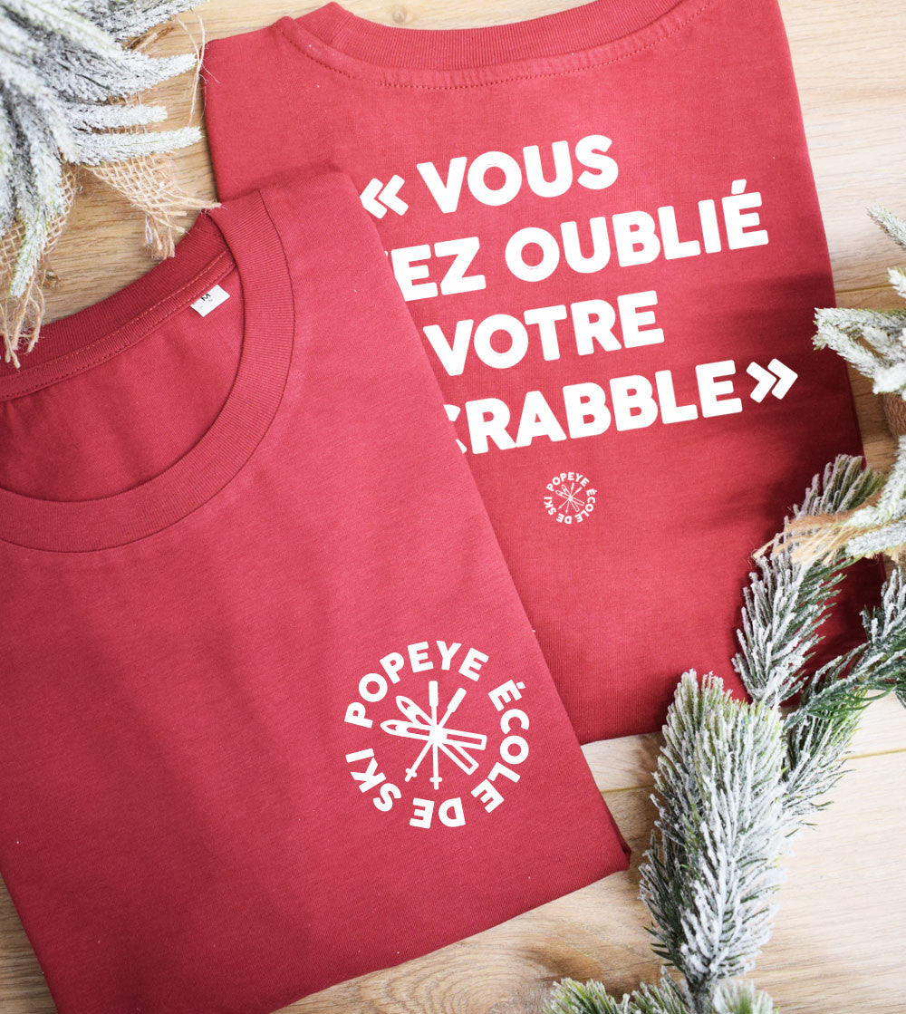 T-shirt imprimé - Vous avez oublié votre Scrabble