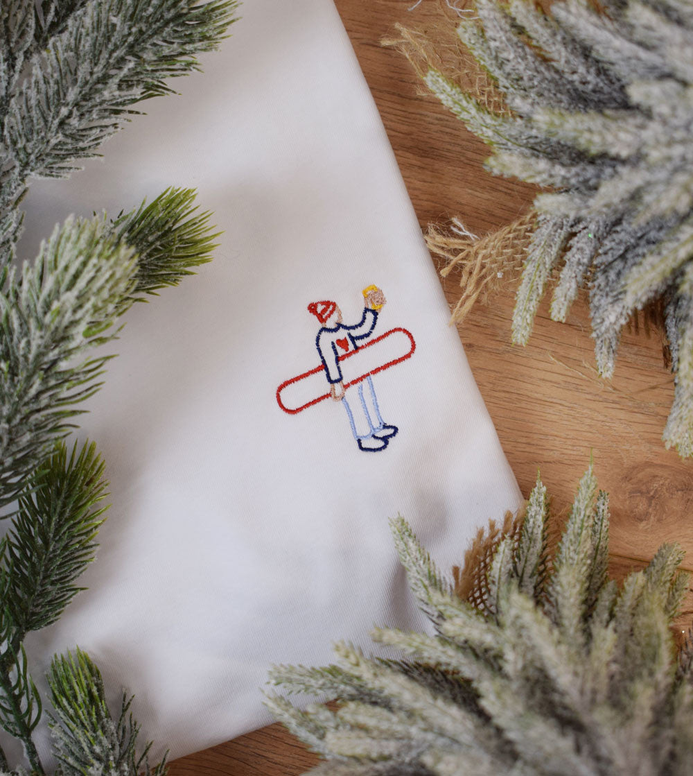 T-shirt brodé - Snowbeer