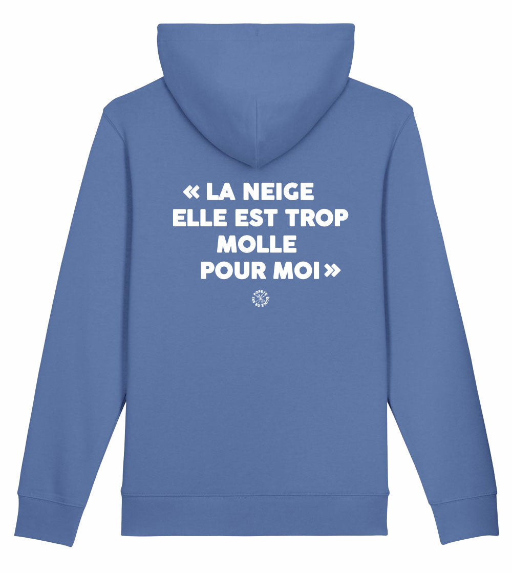 Sweat imprimé à Capuche - La neige elle est trop molle