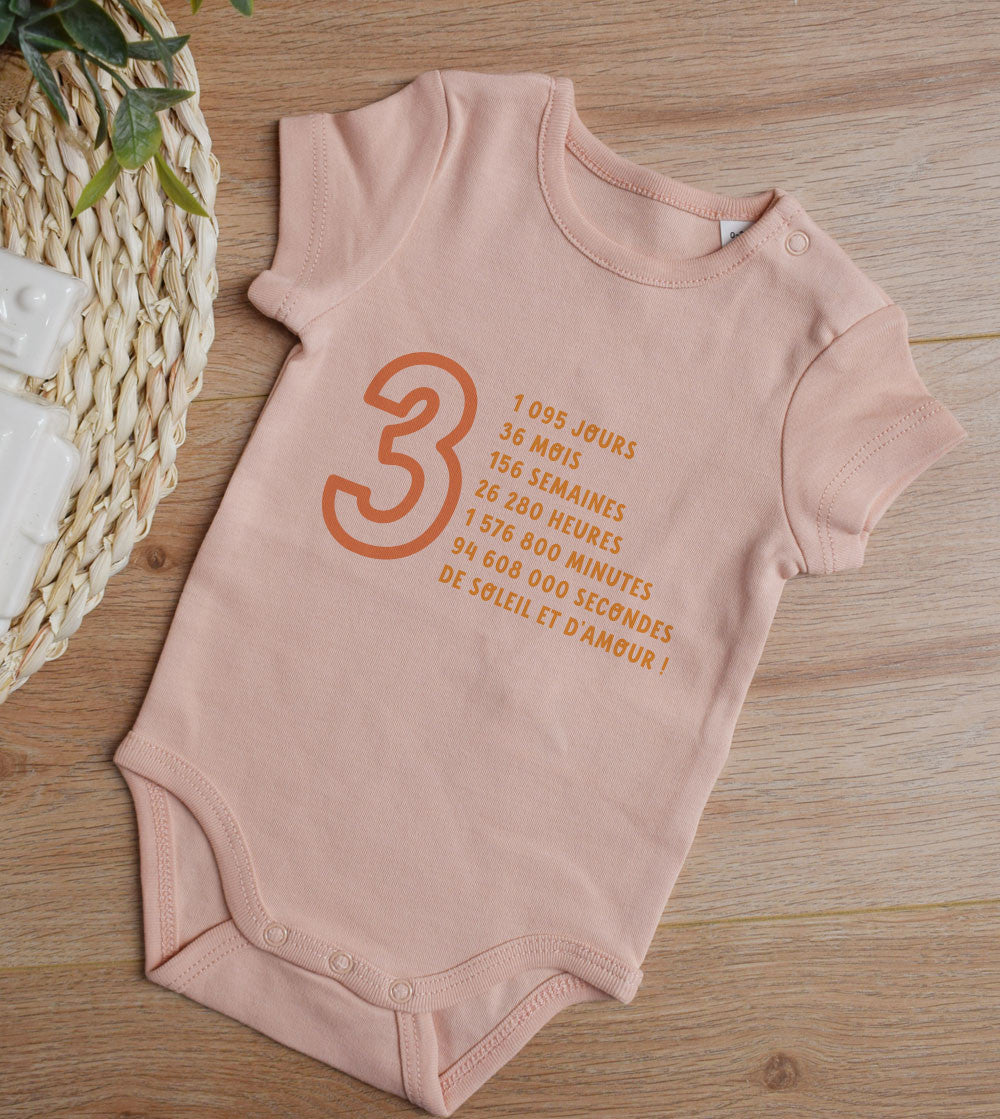 Body Bébé - 3 ans