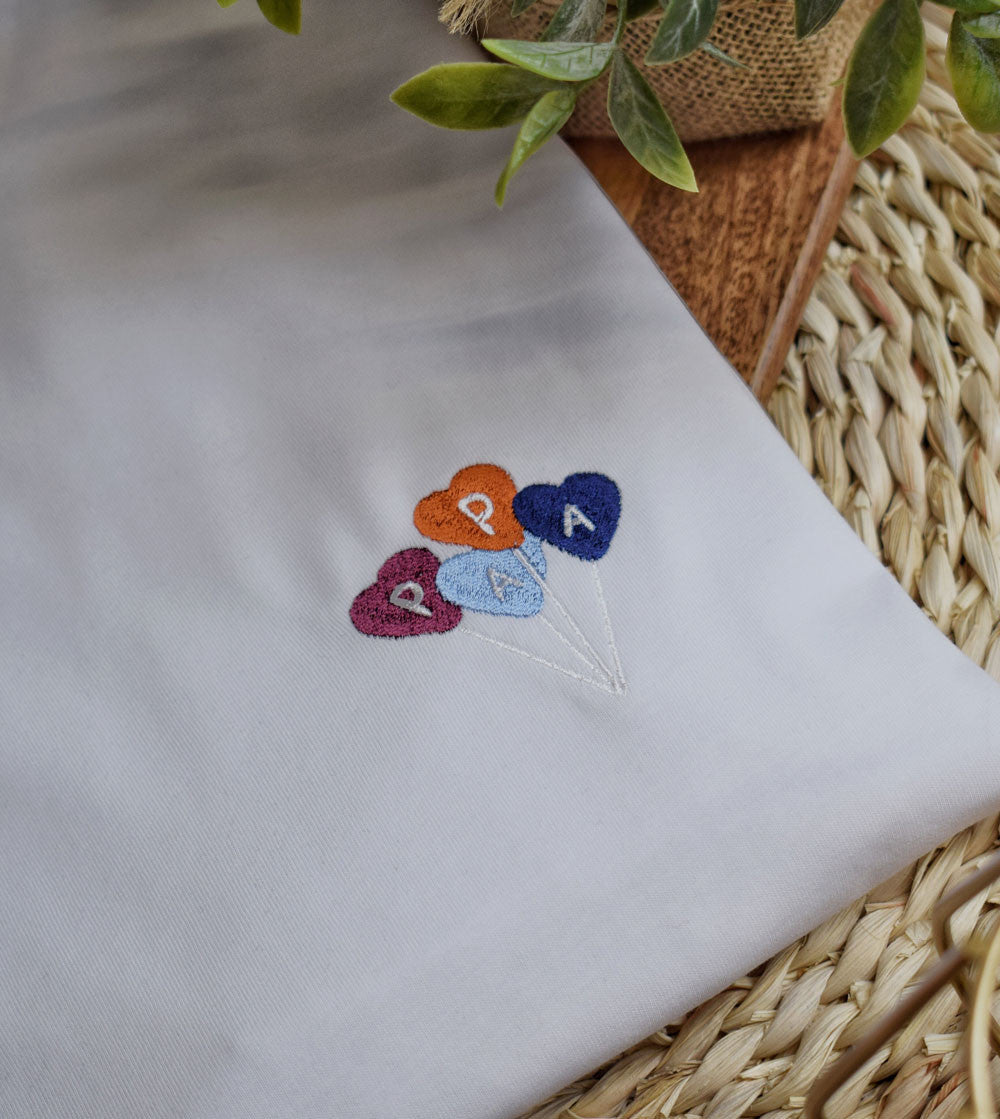 T-shirt Brodé - Papa Ballon