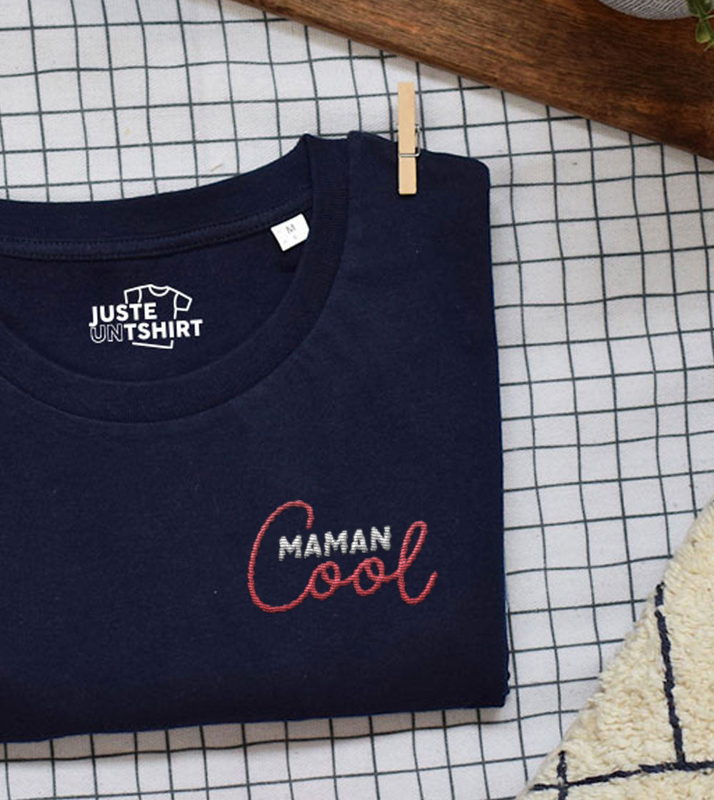 T-shirt Brodé - Maman Cool