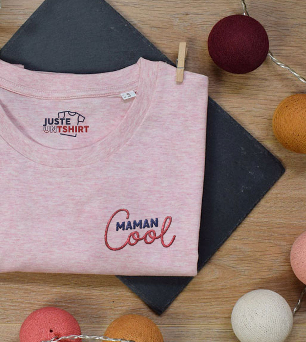 T-shirt Brodé - Maman Cool